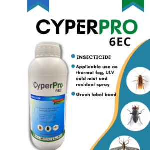 Cyperpro 6EC | Cypermethrin | General Pest Control - 1 liter