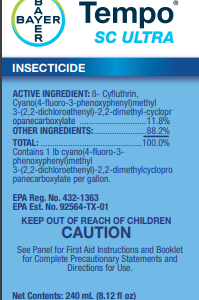 Tempo SC Ultra Insecticide | General Pest Control - 1 liter